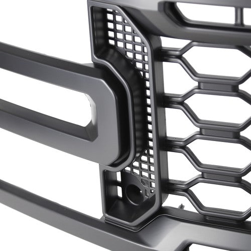 Matte Black Front Grille For 2023 2024 Ford F250 F350 Super Duty PC3Z-8200-HA