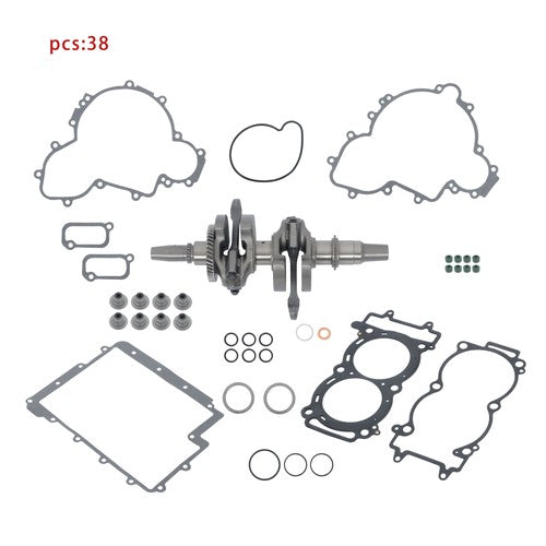 Solid Spare For Polaris RangerXP 900 2016 Crankshaft Gaskets Seals Bottom End Rebuild Kit