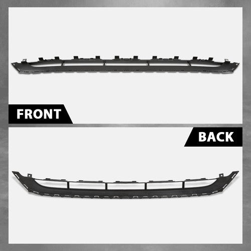 Solid Spare Fit For 2010-2014 Audi Q7 Front Lower Center Bumper Grille w/o S-Line Package