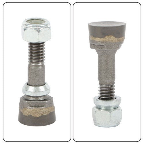 Solid Spare 10 Pack Compatible with 500 11/16" Stump Grinder Teeth For Stump Removal