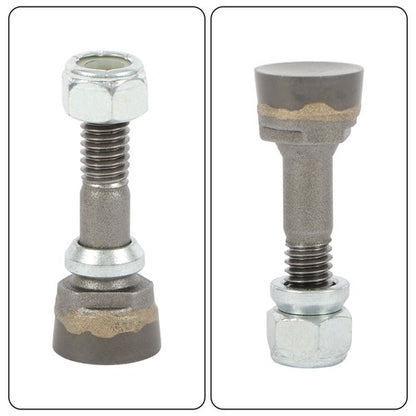 Solid Spare 10 Pack Compatible with 500 11/16" Stump Grinder Teeth For Stump Removal