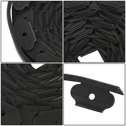 Solid Spare L-shaped Landscape Edging Border Kit No-Dig Garden Edge Lawn Border 1.5" 60 FT