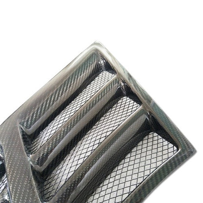 Fit 2008-2022 2023 Nissan GT-R R35 Carbon Fiber Front Fender Side Grille Pair