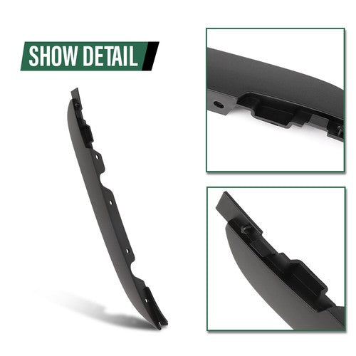 Solid Spare Front Bumper Lower Air Deflector Fit For 2011-2019 Land Rover Range Rover Evoque