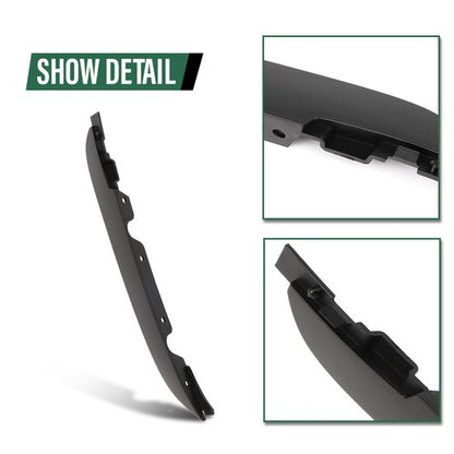 Solid Spare Front Bumper Lower Air Deflector Fit For 2011-2019 Land Rover Range Rover Evoque