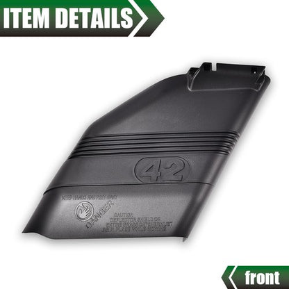 Solid Spare 42" Deflector Shield W/ Mounting Hardware 130968 532130968 Fit For Craftsman