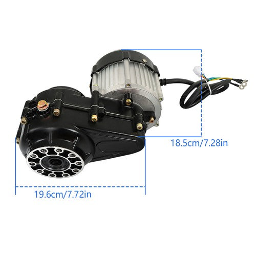 Solid Spare 48V 500W Brushless Differential Motor For ATV Trike Go Kart Lawn Mower Tricycle