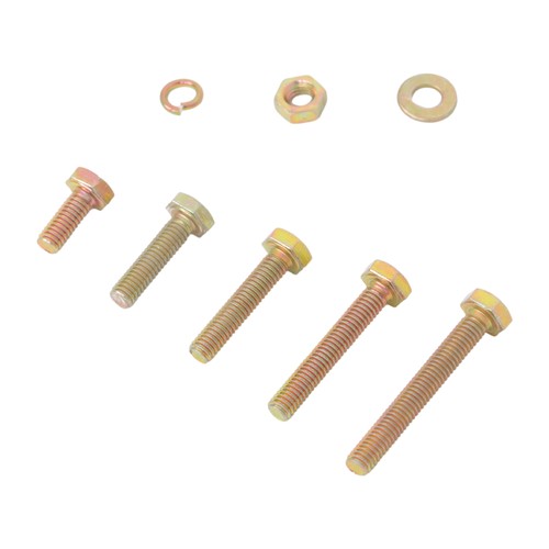 Solid Spare M4 M6 M5 1600PCS Grade 8.8 Bolts and Nuts Flat & Lock Washers Assortment Kit