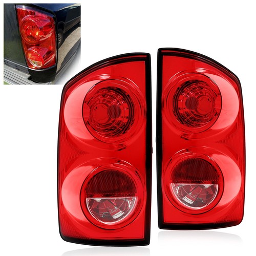 Solid Spare For 2007-2008 Dodge Ram 1500 2007-2009 Ram 2500 3500 Tail Lights Brake Lamps DOT
