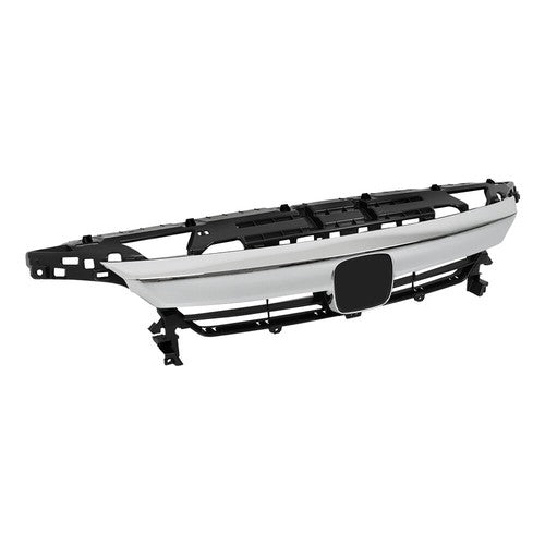 Solid Spare Factory Style Front Bumper Upper Grille Grill Plastic For Honda Accord 2021-2023