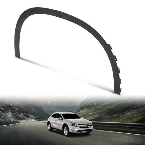 Solid Spare Front Right Fender Trim Wheel Arch Molding Fit For 15-20 Mercedes Benz GLA250