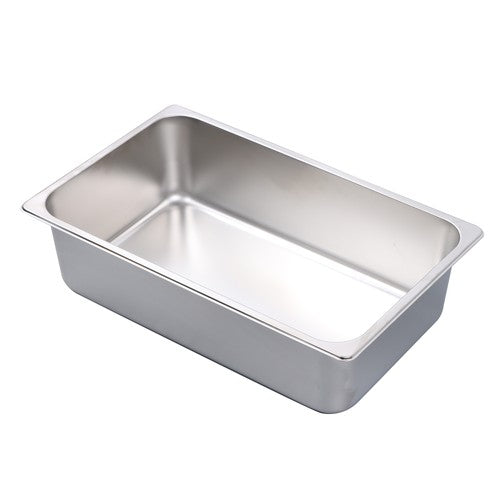 Solid Spare 2 Pack 6 Inch Deep Full Size Restaurant Steam Table Pans Without Lid