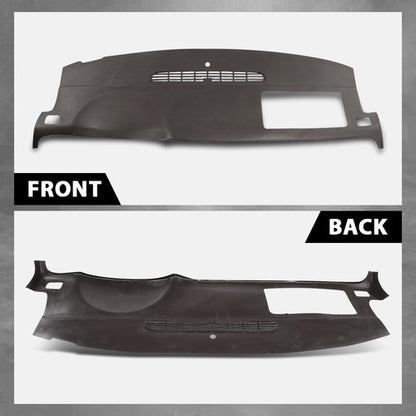 Solid Spare TPE Dash Cover Cap Overlay Brown Fit For 07-14 Suburban Tahoe Yukon Avalanche