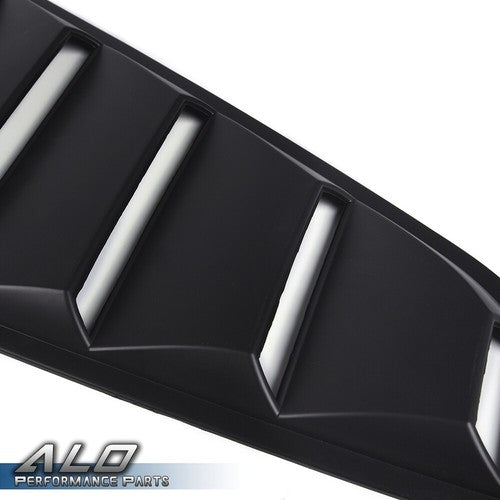 Solid Spare For Ford Mustang 2015-2021 Side Quarter Window Louvers Rear Sun Shade Cover
