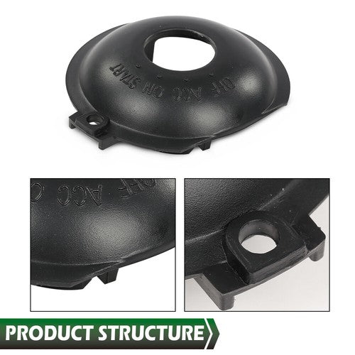 Solid Spare Fit For 1997-2004 C5 Chevrolet Corvette Ignition Switch Lock Cylinder Bezel