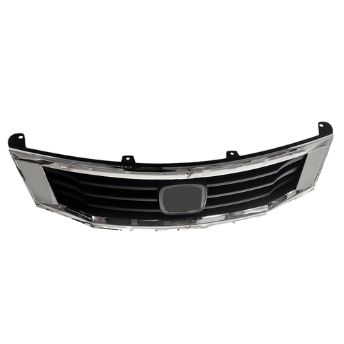 Front Upper Bumper Grille Chrome Grill For Honda Accord 2008 2009 2010 HO1200189