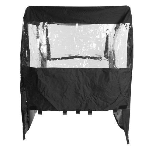 Solid Spare Full Cabin Cab Enclosure Soft Door For 2010-2014 Polaris RZR-4 800 900 Black