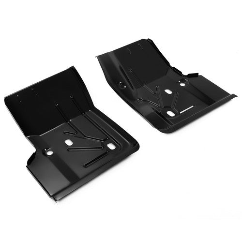 Solid Spare Fit 1997-2006 Jeep TJ Wrangler Front Floor Pans and Torque Box Set Floor Support