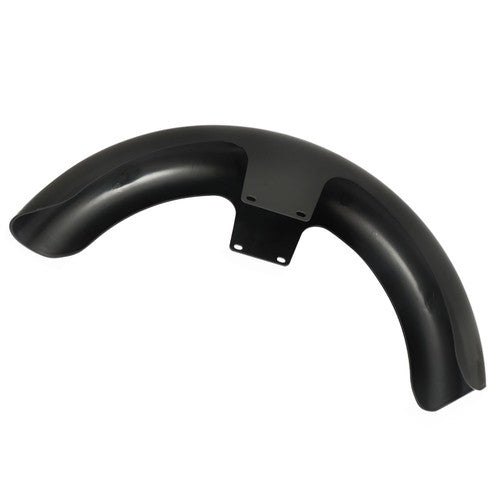 Solid Spare For Touring Electra Glide Street Glide 19" Wheel Wrap Front Fender bright black