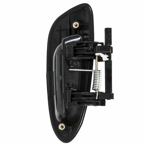 Solid Spare Rear Driver Left Outside Door Handle For 2002-2006 Nissan Altima Black Plastic