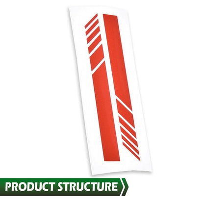 Solid Spare Fit For Car Accessories Rearview Mirror 5D Sticker Vinyl Stripe Decal L+R