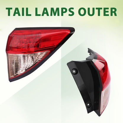 For 2016 2017 2018 Honda HRV HR-V Tail Lights Rear Brake Lamp Outside LH&RH Pair