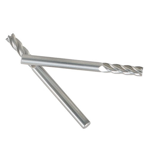 Solid Spare 5 PCS 1/8" 4 Flute 1-1/2" Overall Length Ball Nose Carbide End Mill