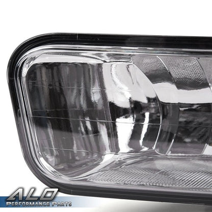 Solid Spare Fit For 2009-2012 Dodge Ram 1500 10-18 2500 3500 Bumper Fog Lights Lamps W/Bulbs