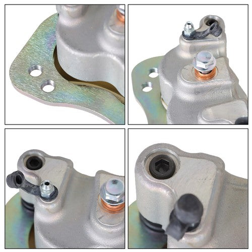 Solid Spare For Polaris Ranger Crew 800 900 1000 XP Rear Left Right Brake Calipers & Pads