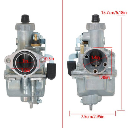 Solid Spare For Intake Pipe Pit Dirt Bike 110cc 125cc Lifan YX VM22 26mm Carb NEW