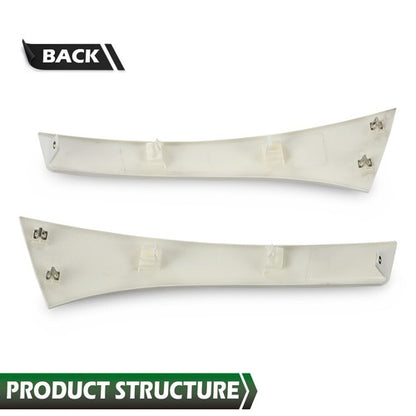 Solid Spare Fit For 14-22 Ram ProMaster 1500 2500 3500 White Headlight Filler Left+Right
