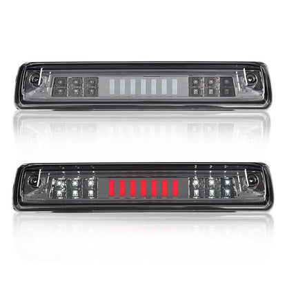 Solid Spare Fit For 15-18 Colorado Canyon Smoke/Chrome LED 3rd Brake Light Cargo Lamp