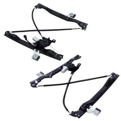 Solid Spare Power Window Regulator W/Motor FL&FR For GMC Envoy 2002-2009 741-690 741-691 NEW