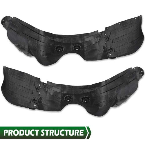 Solid Spare Front Inner Fender Liner Fit For 2009-2017 Dodge Journey Left & Right Side