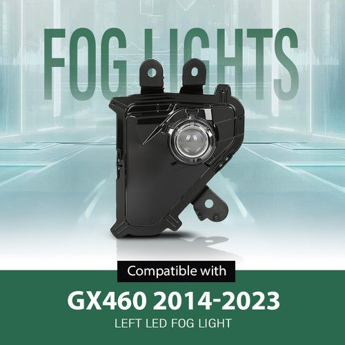 Solid Spare LED Fog Light Driving Lamp Left Driver Side Fit For 2014-2023 Lexus GX460 GX400