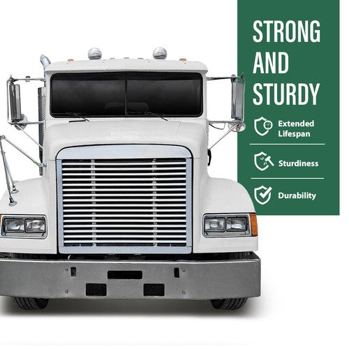 Solid Spare Headlight Housing Base Fit For 89-03 Freightliner FLD 112 120 Left+Right
