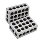 Solid Spare 1 Matched Pair 1-2-3 Blocks 23 Holes .0002" Machinist 123 Jig Ultra Precision