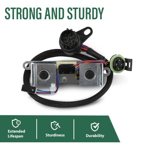Solid Spare Fit 96-99 A500 A518 42RE 46RE Dodge Jeep Updated Lock Up & Overdrive Solenoid