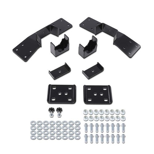 Solid Spare Rear Axle C-Notch & Flip 6" Drop Kit For 99-06 Chevy Silverado & GMC Sierra 1500