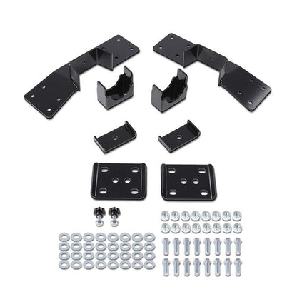 Solid Spare Rear Axle C-Notch & Flip 6" Drop Kit For 99-06 Chevy Silverado & GMC Sierra 1500