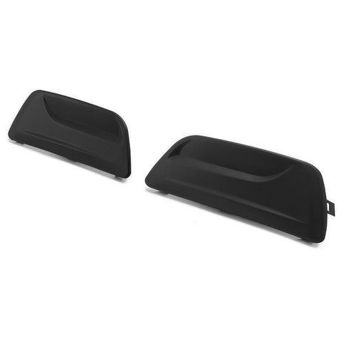 Solid Spare FOG LIGHT COVER BEZEL LEFT & RIGHT SIDE BLACK FIT FOR CHEVROLET MALIBU 2013-2016