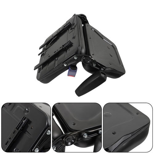 Solid Spare Universal Forklift Seat Fold Down Tractor Seat with Adjustable Angle Back Switch