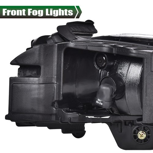 Solid Spare Fit For 2011-2013 Hyundai Sonata Yellow Front Bumper Fog Lights Driving Lamps