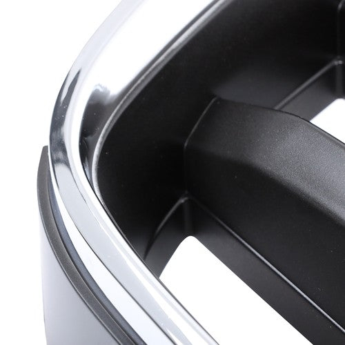 Solid Spare Front Bumper Upper Grille Chrome Shell w/ Insert For Subaru Forester 2003-2005