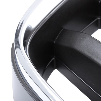 Solid Spare Front Bumper Upper Grille Chrome Shell w/ Insert For Subaru Forester 2003-2005