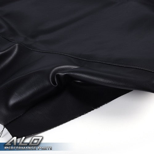Solid Spare Fit For 2002-up Yamaha Grizzly 660 Seat Cover Synthetic Leather Black Cover