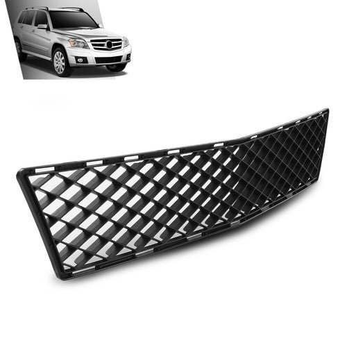 Solid Spare Front Bumper Grille Grill Fit For 2010-2012 Mercedes-Benz GLK350 MB1036129