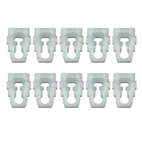 Solid Spare Fit For 1977-1990 Dodge Trucks Ramchargers Body Side Belt Molding Trim Clips