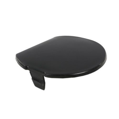 Solid Spare Fit For 2014 2015 2016 Mazda 3 Front Bumper Bracket Tow Eye Hook Cover Cap Black