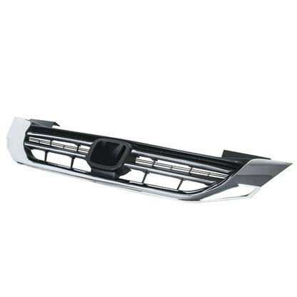 Solid Spare Chrome Front Upper Bumper Radiator Grille for Honda Accord Sedan 2013 2014 2015